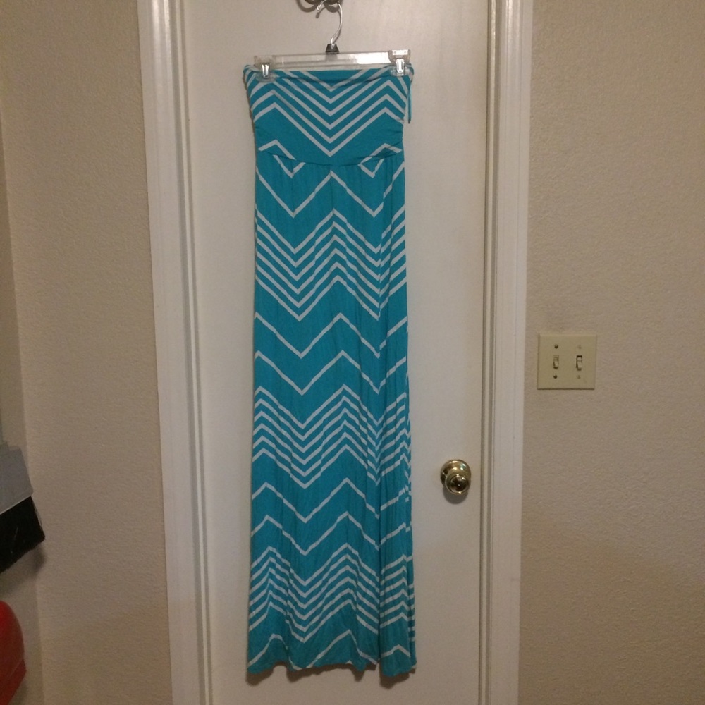 Design History strapless maxi dress